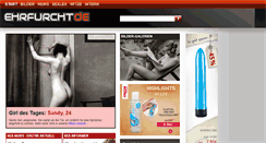 Desktop Screenshot of ehrfurcht.de