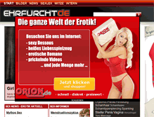 Tablet Screenshot of ehrfurcht.de